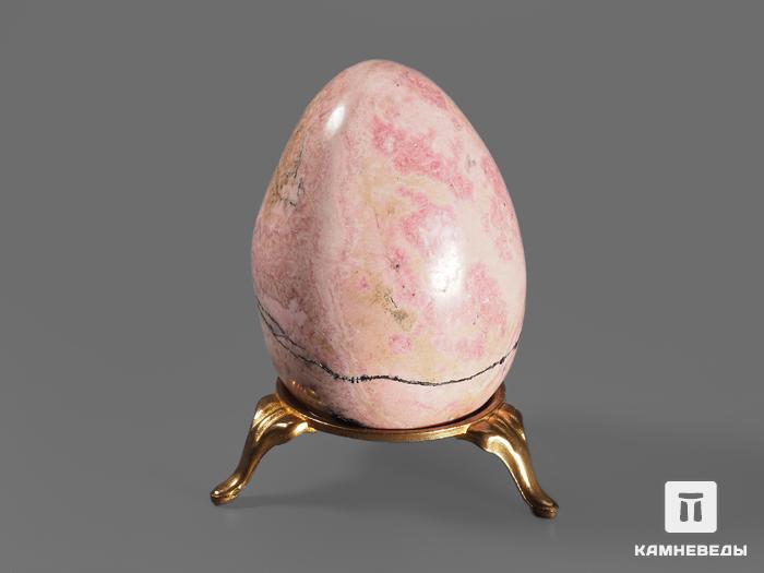 Яйцо из родохрозита, 6,8х4,8 см, 17339, фото 2
