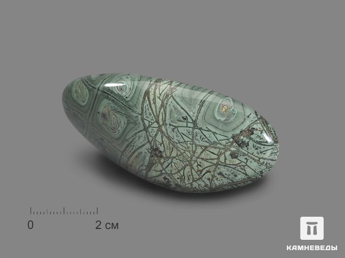 Тингуаит, полированная галька 7х3,5х1,8 см, 17372, фото 1