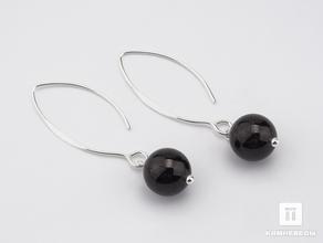 Серьги из граната (альмандина) с астеризмом