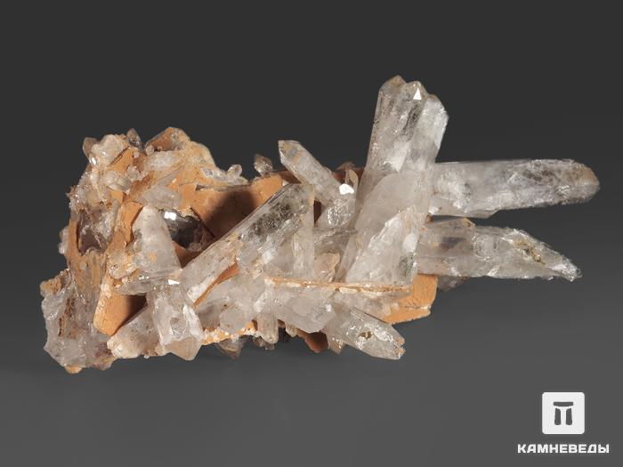 Горный хрусталь (кварц), сросток кристаллов 13,2х6,2х5,5 см, 17431, фото 3