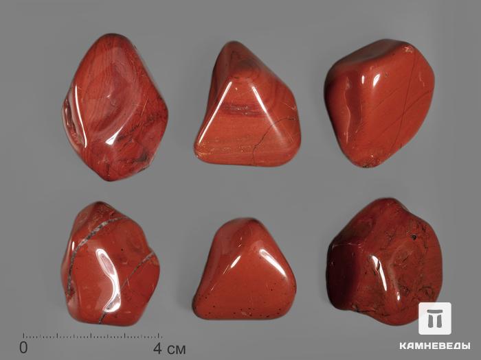 Яшма красная, крупная галтовка 4-5 см (50-60 г), 17547, фото 1