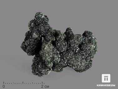 Горный хрусталь, Кварц, Хлориты. Горный хрусталь (кварц) с хлоритом, 4-4,5 см