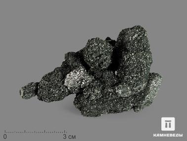 Горный хрусталь, Кварц, Хлориты. Горный хрусталь (кварц) с хлоритом, 7х4,8х4,4 см
