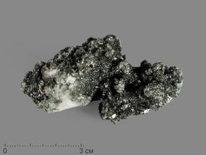 Горный хрусталь (кварц) с хлоритом, 6,8х3,7х3,5 см