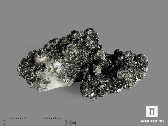 Горный хрусталь (кварц) с хлоритом, 6,8х3,7х3,5 см, 17448, фото 1