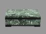 Шкатулка из клинохлора (серафинита), 12,4х7,9х4,2 см, 17553, фото 2