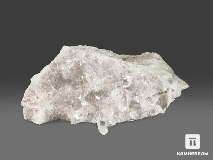 Горный хрусталь (кварц), друза 14,5х10х4,7 см, 17483, фото 2