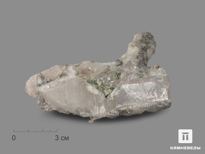 Горный хрусталь (кварц), сросток кристаллов 9,7х4х3 см, 17488, фото 1