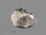 Горный хрусталь (кварц) с хлоритом и титанитом, сросток кристаллов 8х6,7х4,2 см, 17442, фото 1