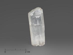 Натролит, кристалл 3,4х1,2х1 см