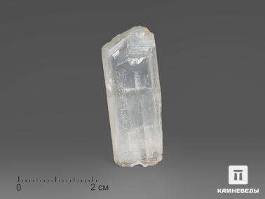Натролит. Натролит, кристалл 3,4х1,2х1 см
