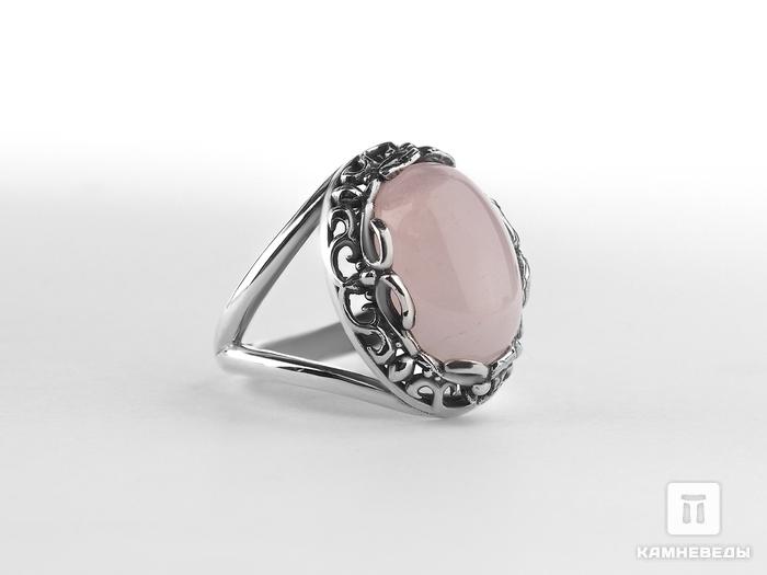 Кольцо с розовым кварцем, 17771, фото 1