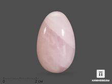 Яйцо из розового кварца, 4х2,5 см