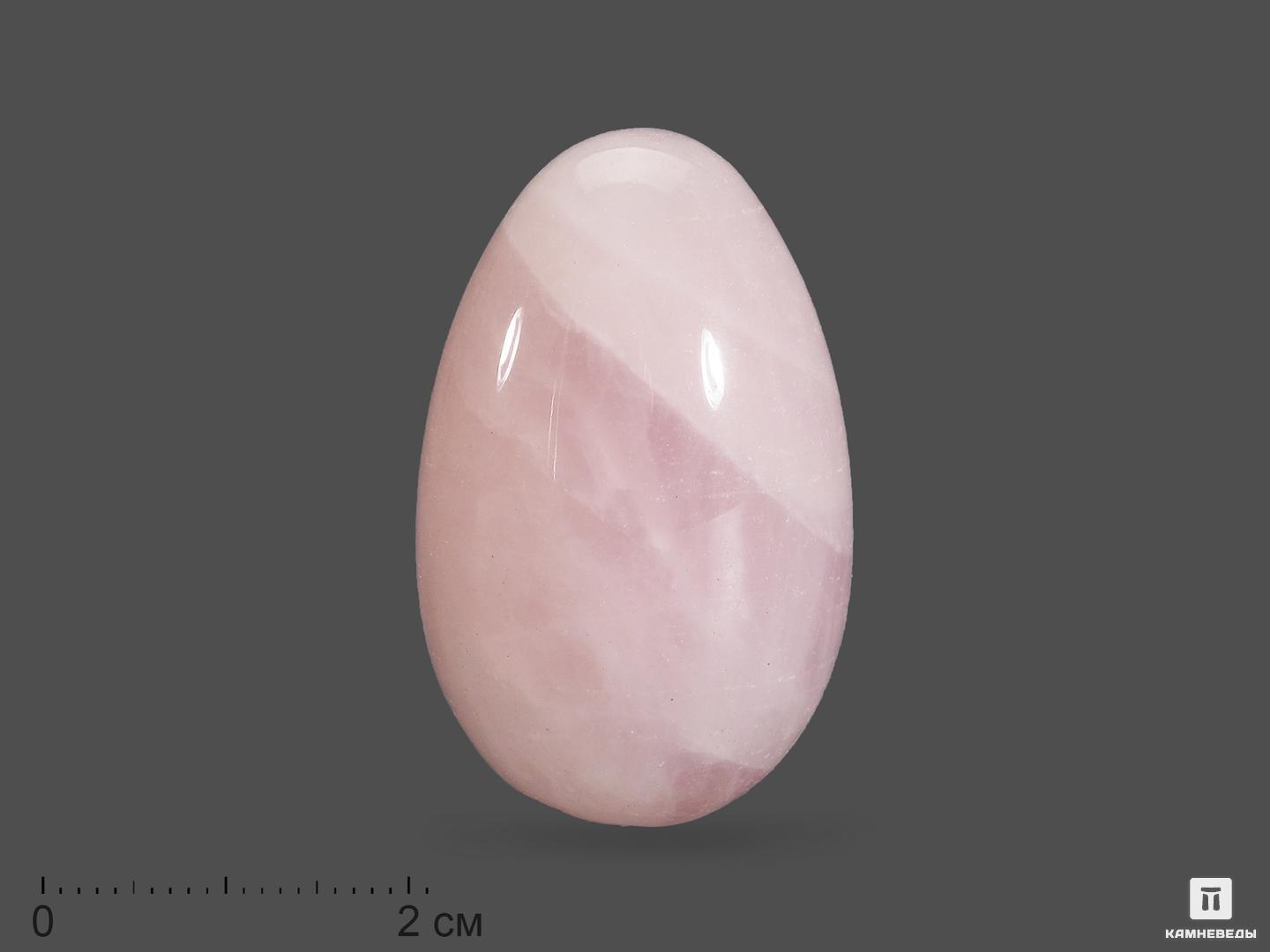 Яйцо из розового кварца, 4х2,5 см яйцо из аметистового кварца 8 5х6 2 см