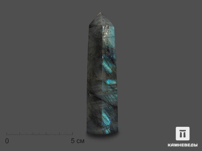 Лабрадор в форме кристалла, 8-9,5 см (90-100 г), 17937, фото 1