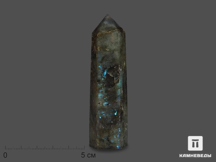 Лабрадор в форме кристалла, 8-8,5 см (70-80 г), 17935, фото 1
