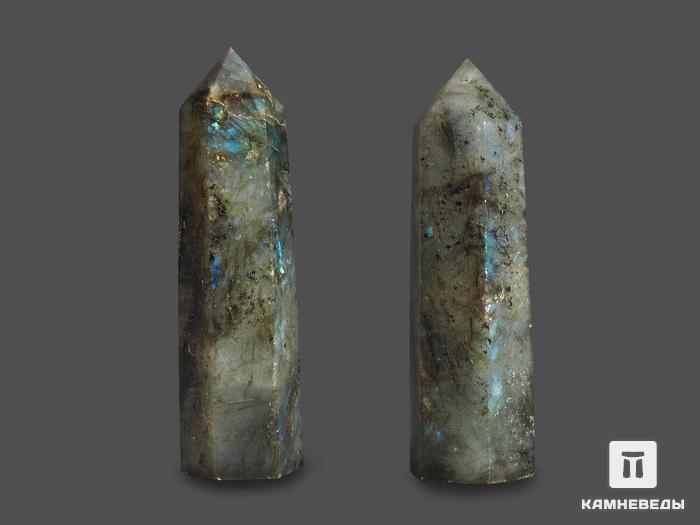 Лабрадор в форме кристалла, 8-8,5 см (70-80 г), 17935, фото 2