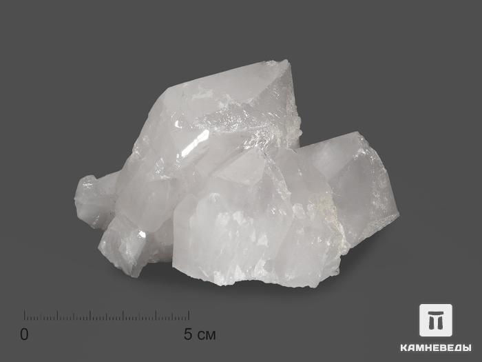 Кварц, сросток кристаллов 8,7х6х4,7 см, 17503, фото 1