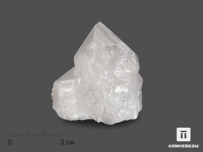 Кварц, сросток кристаллов 5,3х4,3х4 см, 17497, фото 1