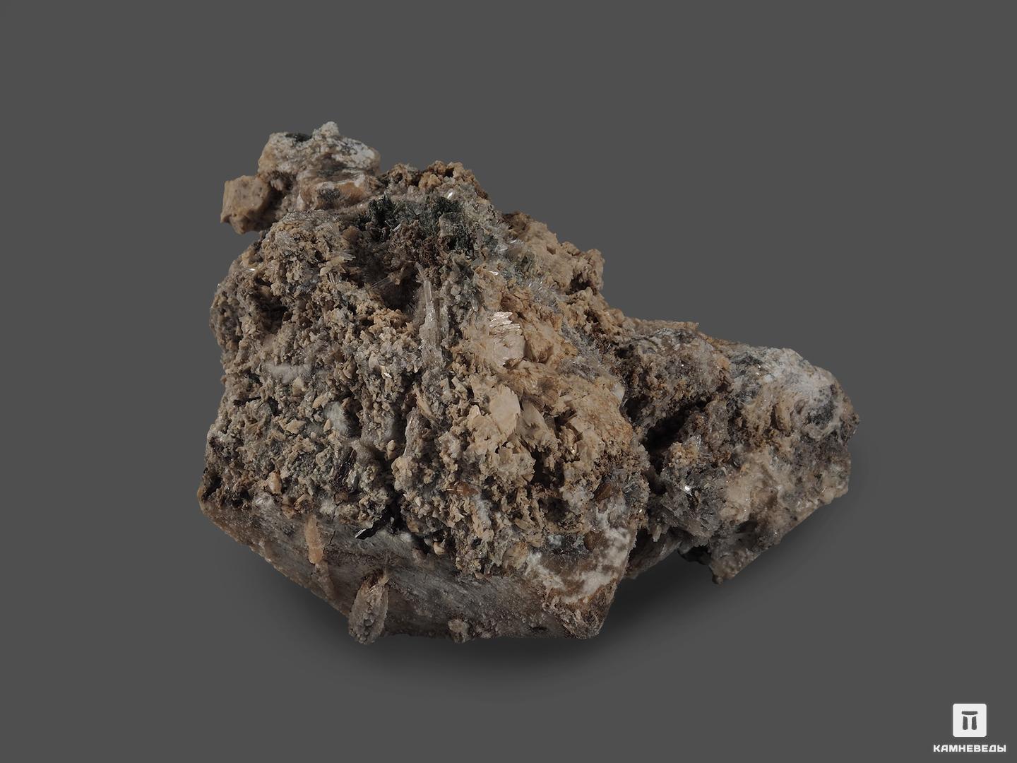 Псевдоморфоза натролита по содалиту, сросток кристаллов 11,3х9х7,2 см, 18064, фото 2