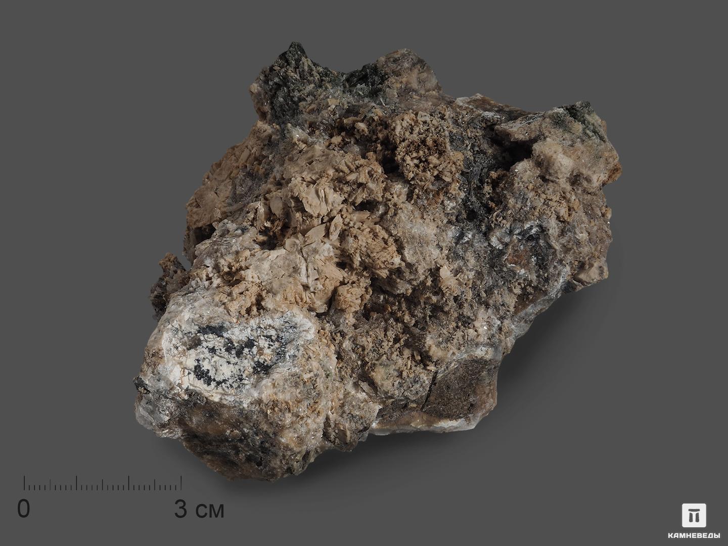 Псевдоморфоза натролита по содалиту, сросток кристаллов 11,3х9х7,2 см, 18064, фото 3