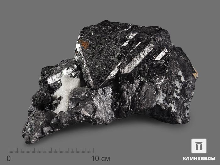 Магнетит, сросток кристаллов 18х13х10,2 см, 18201, фото 1