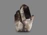 Раухтопаз (дымчатый кварц), сросток кристаллов 8,3х4,8 см, 10-100/79, фото 2