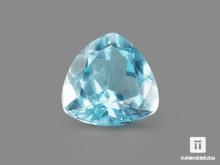 Топаз голубой, огранка 10х10х6 мм (4,2 ct)