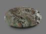 Тингуаит, полированная галька 10,8х6,2х1,5 см, 18355, фото 2