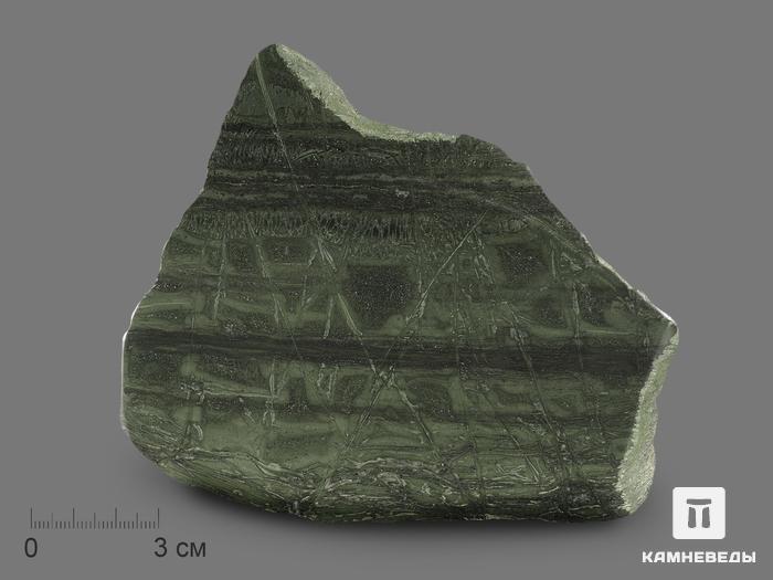 Тингуаит, полированный срез 14,3х12х3,5 см, 18357, фото 1