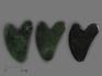 Массажёр для лица Гуаша из нефрита, 8х5х0,5 см, 18443, фото 2