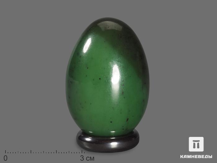 Яйцо из нефрита, 4х2,7 см, 18433, фото 1