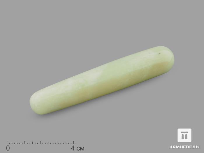 Конус массажный из зелёного нефрита, 10-10,5 см, 18585, фото 1