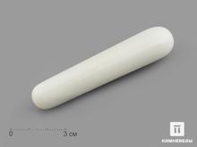 Конус массажный из белого нефрита, 10-10,5 см