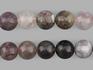 Бусины из турмалина, 41-45 шт. на нитке, 9-10 мм, 7-48/1, фото 1