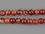 Бусины из сардоникса, 61-65 шт. на нитке, 6-7 мм, 7-9/2, фото 1