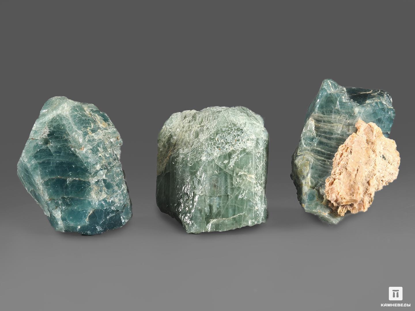 Апатит синий, кристалл 3,5-4,5 см, 10-122/6, фото 2