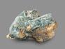 Апатит синий, сросток кристаллов на породе 7,5х7х4,3 см, 10-122/7, фото 3