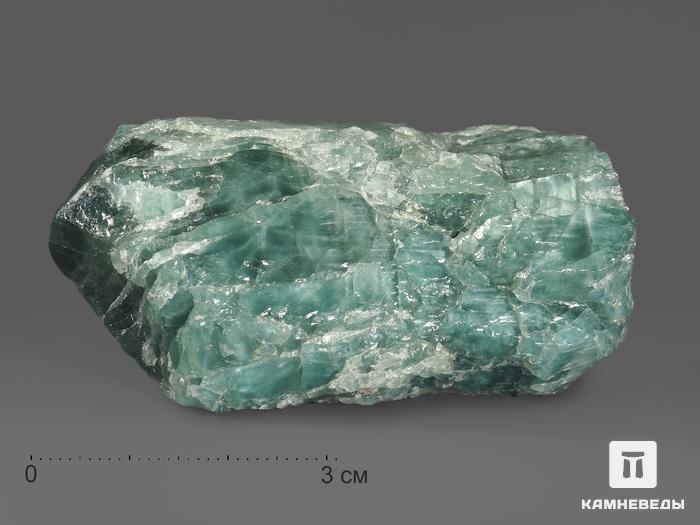 Апатит синий, кристалл 6х3х2,3 см, 18265, фото 1