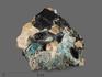 Апатит синий с флогопитом на кальците, 10,3х9,5х7 см, 18338, фото 1