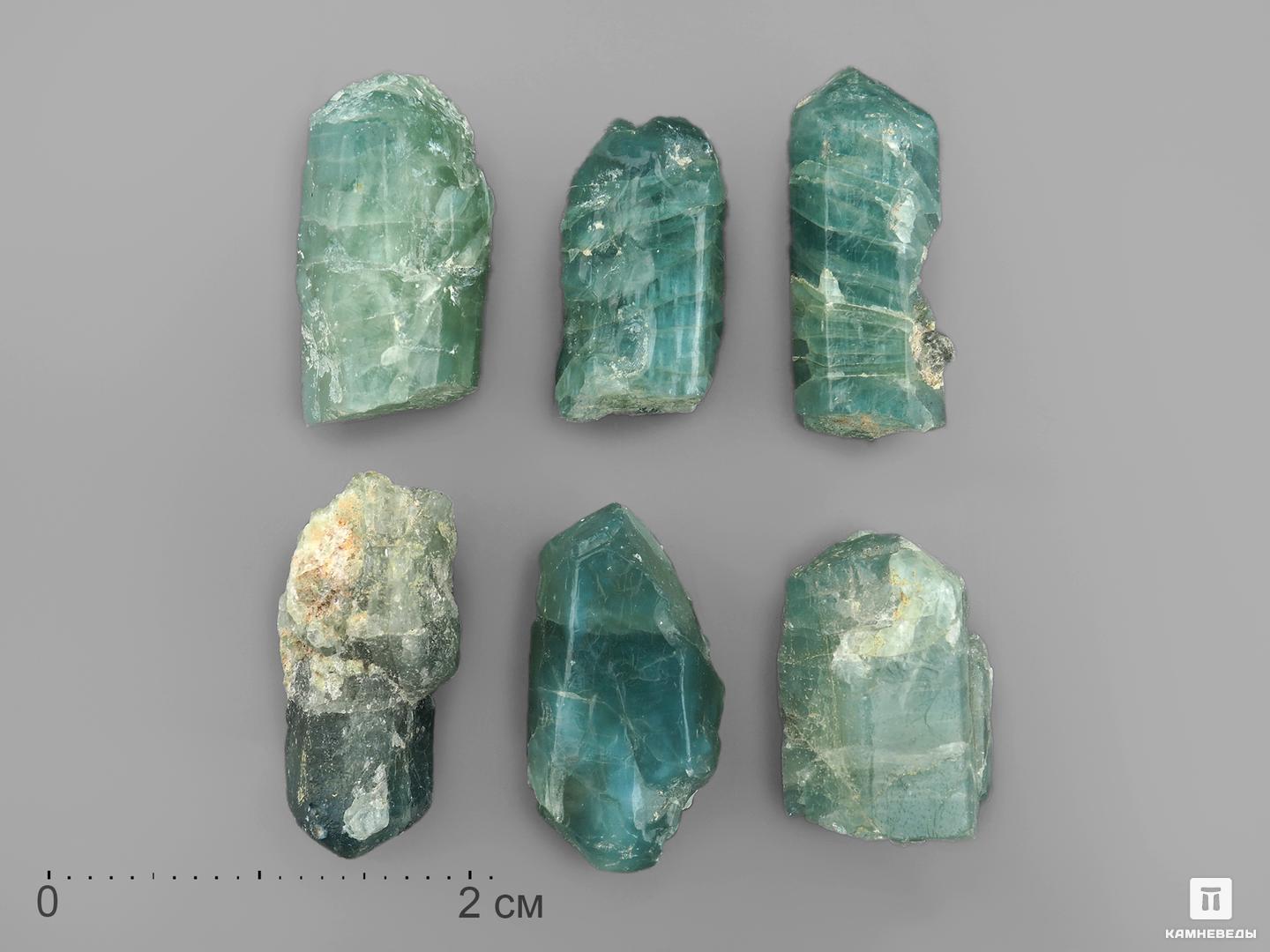 Апатит синий, кристалл 1-2 см, 18375, фото 1