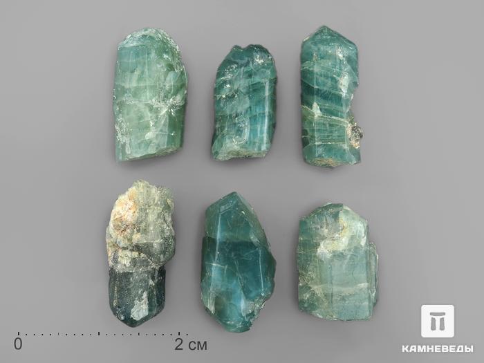 Апатит синий, кристалл 1-2 см, 18375, фото 1