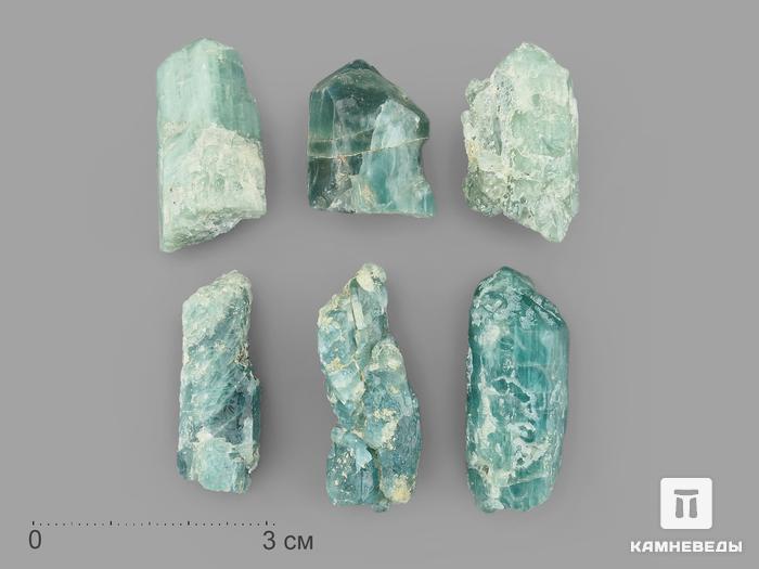 Апатит синий, кристалл 1,5-3 см, 18373, фото 1