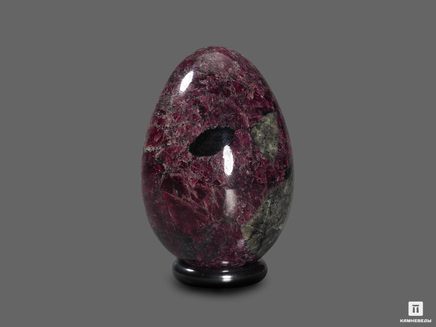 Яйцо из эвдиалита, 6х4 см, 18672, фото 2