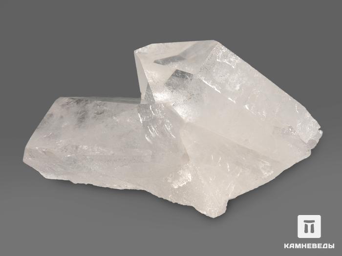 Горный хрусталь (кварц), сросток кристаллов 10х7х4,5 см, 18719, фото 2