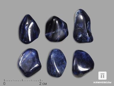 Содалит. Содалит, галтовка 1-1,5 см