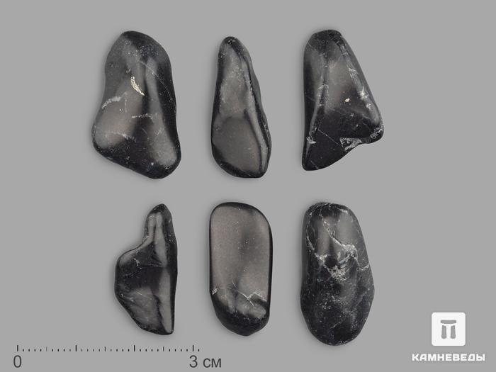 Шунгит, галтовка 1,5-2 см, 12-14, фото 1