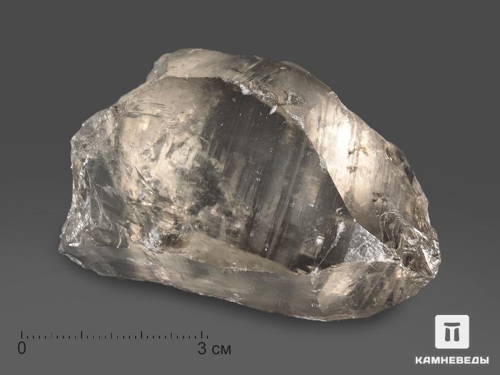 Дымчатый кварц (раухтопаз), кристалл 6,5х4х3 см, 16925, фото 1