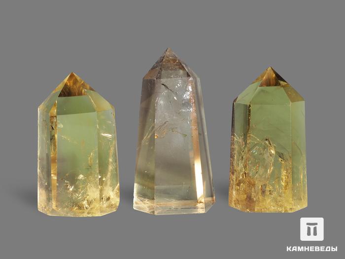 Цитрин в форме кристалла, 6,5-9,5 см (110-120 г), 18796, фото 2