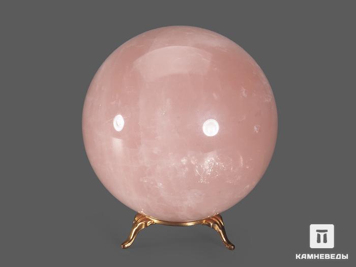 Шар из розового кварца, 102 мм, 18791, фото 2